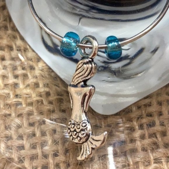 Mermaid You are Mermazing Wine Glass Candle - Picture 13 of 15